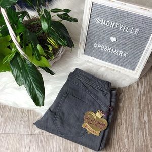 NWT Princess Vera Wang Size 5 Gray Skinny Jeans